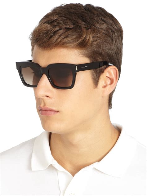 saint laurent eyeglasses men|yves saint laurent sunglasses men's.